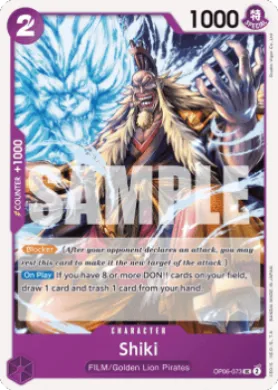 Shiki (OP06 OP06-073) Wings of the Captain