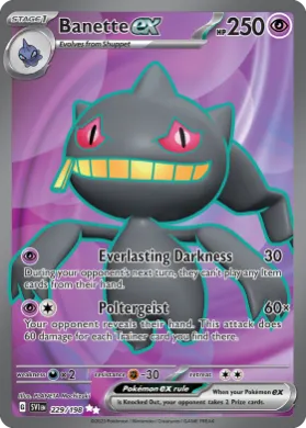 Banette ex (SVI 229) Scarlet & Violet