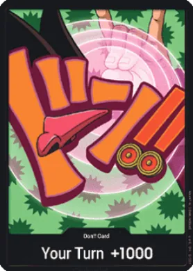 DON!! (PRB02 PRB02 - Foxy) One Piece Card The Best Vol.2