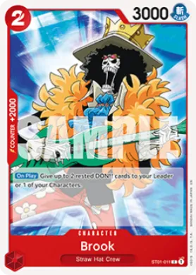 Brook (PRB02 ST01-011) One Piece Card The Best Vol.2