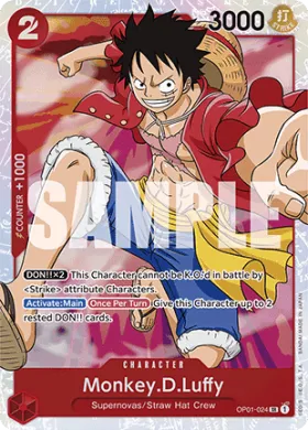 Monkey.D.Luffy (PRB01 OP01-024) One Piece Card The Best