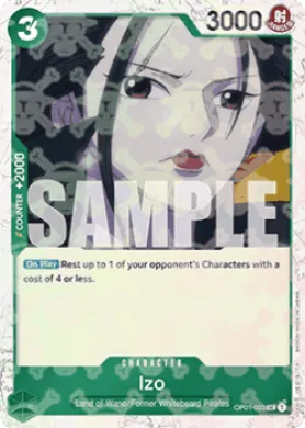 Izo (PRB01 OP01-033) One Piece Card The Best