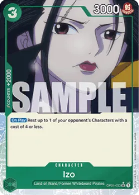 Izo (PRB01 OP01-033) One Piece Card The Best
