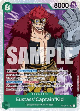Eustass"Captain"Kid (PRB01 OP01-051) One Piece Card The Best