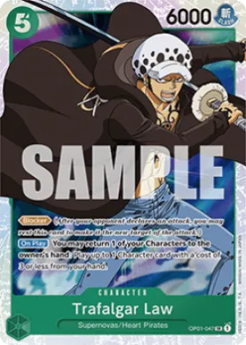 Trafalgar Law (PRB01 OP01-047) One Piece Card The Best