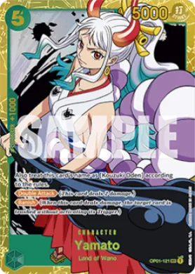 Yamato (PRB01 OP01-121) One Piece Card The Best
