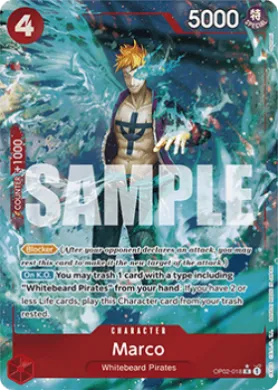 Marco (PRB01 OP02-018) One Piece Card The Best