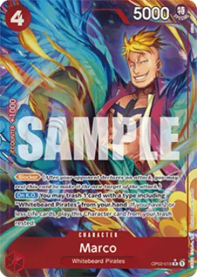 Marco (PRB01 OP02-018) One Piece Card The Best