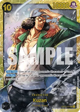 Kuzan (PRB01 OP02-121) One Piece Card The Best