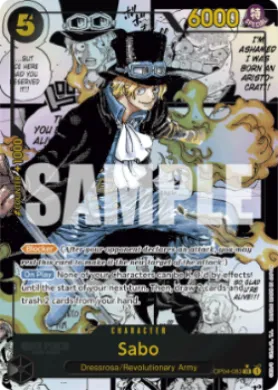 Sabo (PRB01 OP04-083) One Piece Card The Best