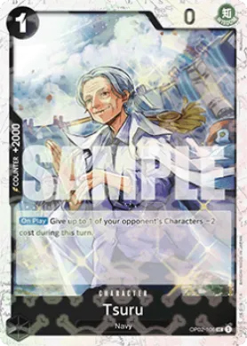 Tsuru (PRB01 OP02-106) One Piece Card The Best