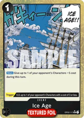 Ice Age (PRB01 OP02-117) One Piece Card The Best
