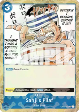 Sanji's Pilaf (PRB01 OP03-056) One Piece Card The Best