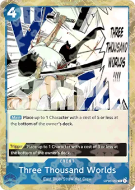 Three Thousand Worlds (PRB01 OP03-057) One Piece Card The Best
