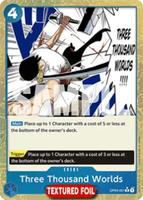 Three Thousand Worlds (PRB01 OP03-057) One Piece Card The Best
