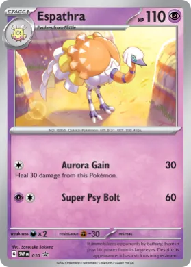 Espathra (PR-SV SVP 010) SV Black Star Promos