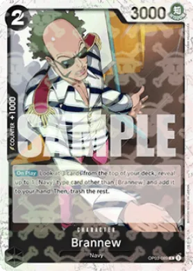Brannew (PRB01 OP03-089) One Piece Card The Best