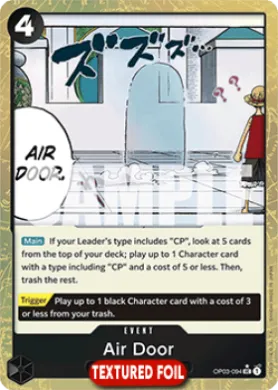 Air Door (PRB01 OP03-094) One Piece Card The Best