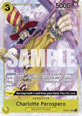 Charlotte Perospero (PRB01 OP03-113) One Piece Card The Best