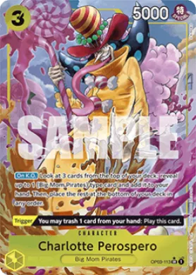 Charlotte Perospero (PRB01 OP03-113) One Piece Card The Best