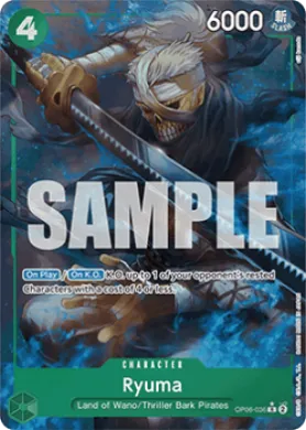Ryuma (PRB01 OP06-036) One Piece Card The Best