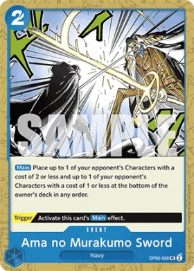 Ama no Murakumo Sword (PRB01 OP06-056) One Piece Card The Best