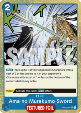 Ama no Murakumo Sword (PRB01 OP06-056) One Piece Card The Best