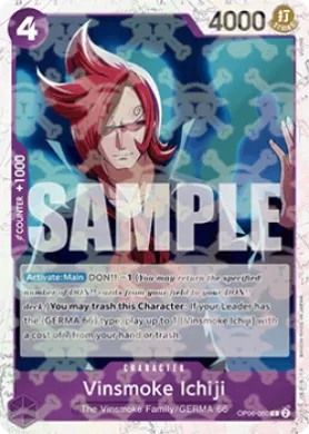 Vinsmoke Ichiji (PRB01 OP06-060) One Piece Card The Best