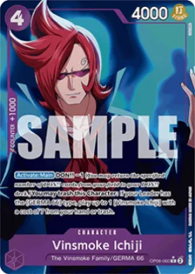Vinsmoke Ichiji (PRB01 OP06-060) One Piece Card The Best