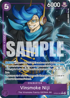 Vinsmoke Niji (PRB01 OP06-065) One Piece Card The Best