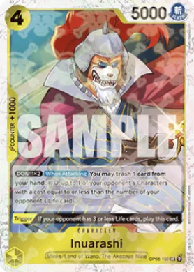 Inuarashi (PRB01 OP06-100) One Piece Card The Best