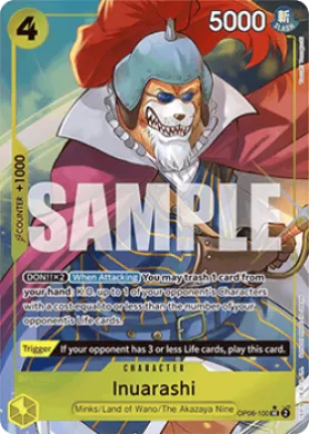 Inuarashi (PRB01 OP06-100) One Piece Card The Best