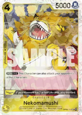 Nekomamushi (PRB01 OP06-110) One Piece Card The Best