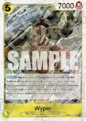 Wyper (PRB01 OP06-114) One Piece Card The Best