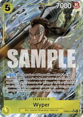 Wyper (PRB01 OP06-114) One Piece Card The Best
