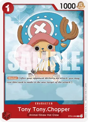Tony Tony.Chopper (PRB01 ST01-006) One Piece Card The Best