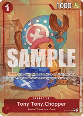 Tony Tony.Chopper (PRB01 ST01-006) One Piece Card The Best