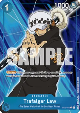 Trafalgar Law (PRB01 ST03-008) One Piece Card The Best