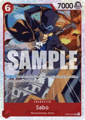 Sabo (PRB01 OP05-007) One Piece Card The Best