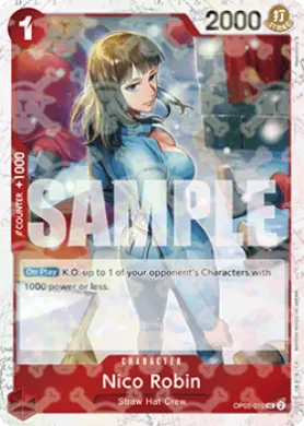 Nico Robin (PRB01 OP05-010) One Piece Card The Best