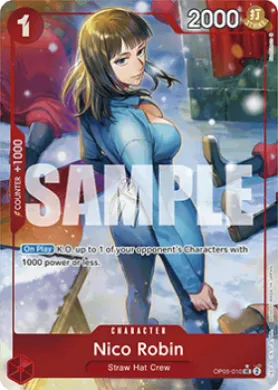 Nico Robin (PRB01 OP05-010) One Piece Card The Best