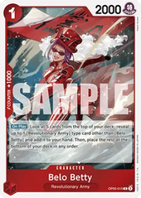 Belo Betty (PRB01 OP05-015) One Piece Card The Best