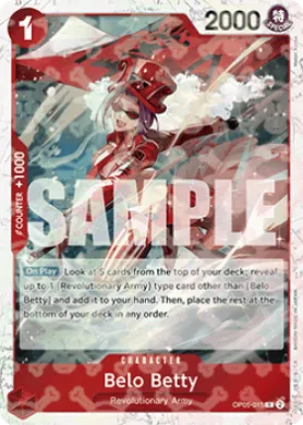 Belo Betty (PRB01 OP05-015) One Piece Card The Best