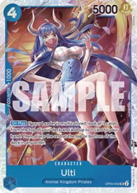 Ulti (PRB01 OP05-043) One Piece Card The Best