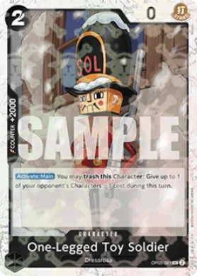 One-Legged Toy Soldier (PRB01 OP05-081) One Piece Card The Best