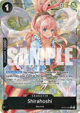 Shirahoshi (PRB01 OP05-082) One Piece Card The Best