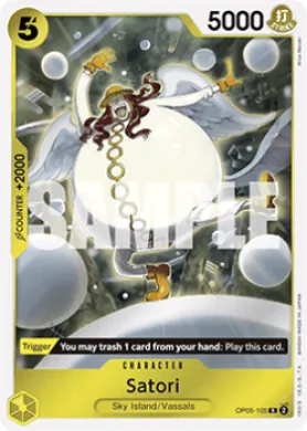 Satori (PRB01 OP05-105) One Piece Card The Best