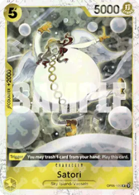 Satori (PRB01 OP05-105) One Piece Card The Best