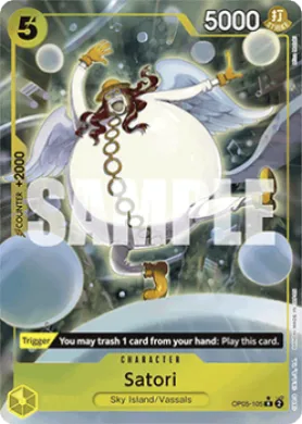 Satori (PRB01 OP05-105) One Piece Card The Best