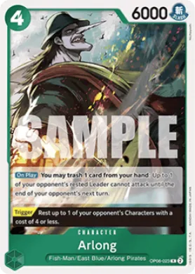 Arlong (PRB01 OP06-023) One Piece Card The Best